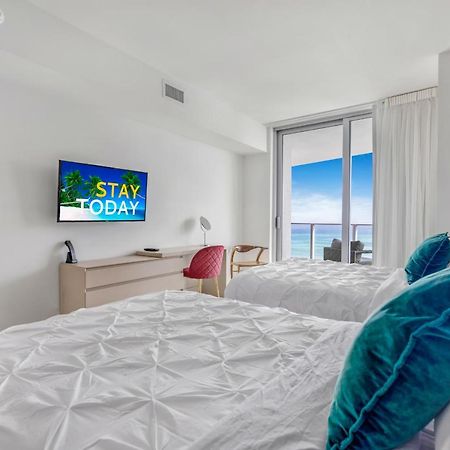 Seashore Resort - 2 Bedroom Right On The Beach Direct Ocean-View With Amenities On The Rooftop Hollywood Exterior foto